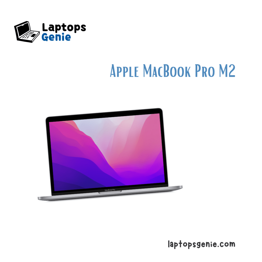 A view of Apple MacBook Pro M  