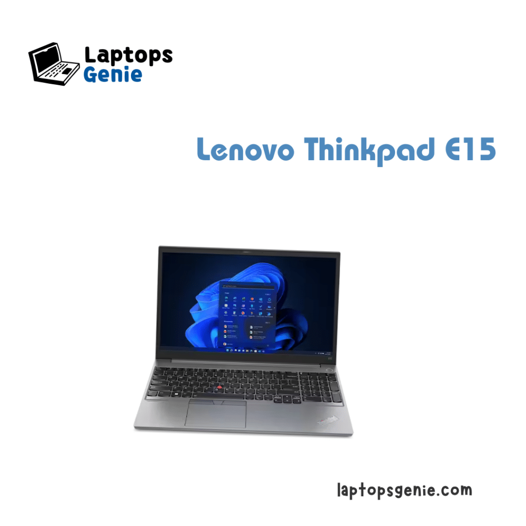 A view of Lenovo Thinkpad E