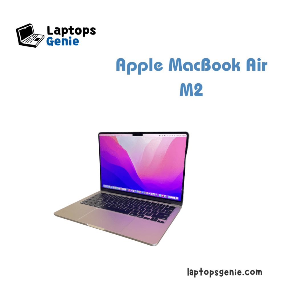 A view of the Apple MacBook Air