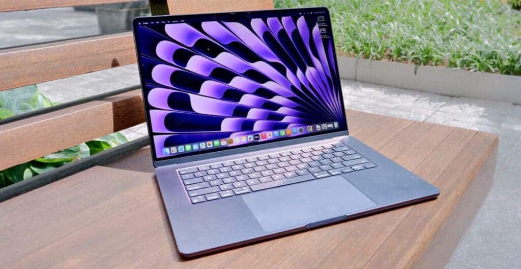 Apple MacBook Air Lightweight Laptop for Travel
