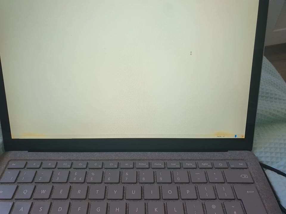 Final Thoughts: Yellowish Screen Laptop