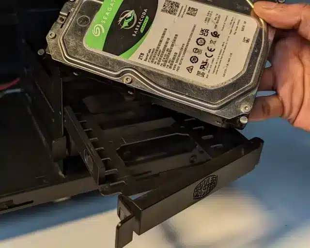 10.  Set Up a Fresh Hard Drive