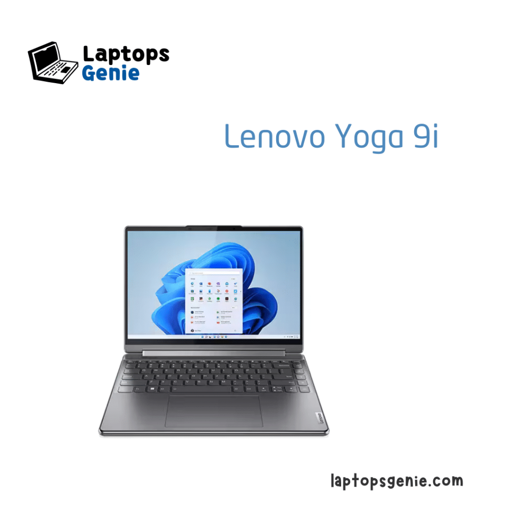 A view of Lenovo Yoga i