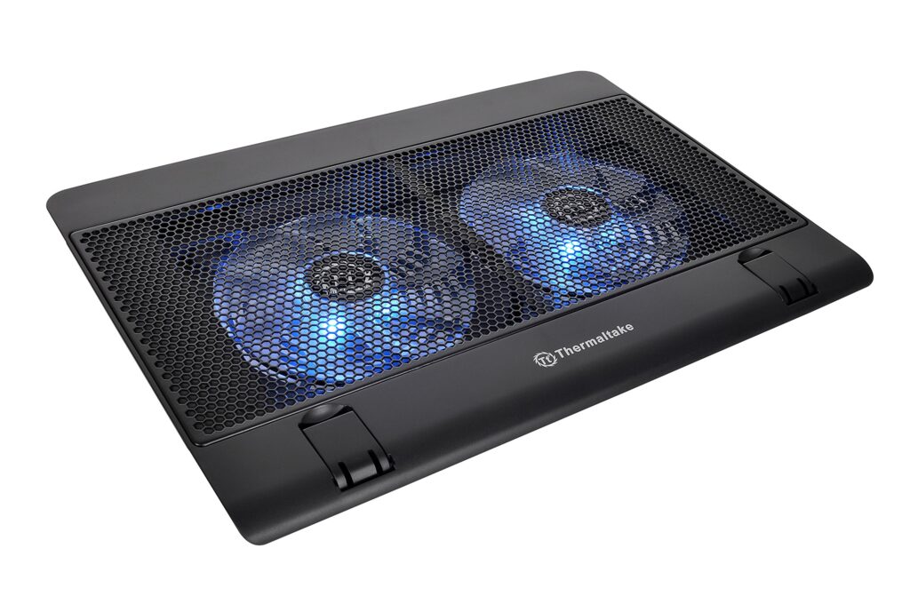 A view of Thermaltake Massive Best Cooling Pad for laptop