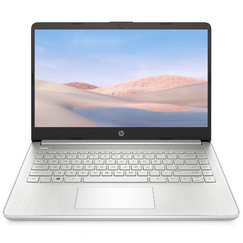 An opened HP Pavilion Laptop